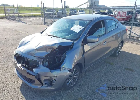 2019 Mitsubishi Mirage Es/Rf z USA, uszkodzony, nr VIN ML32F3FJ3KHF12810